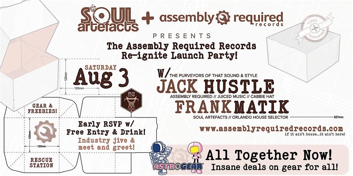 The Assembly Required Records Re-ignite Launch Party