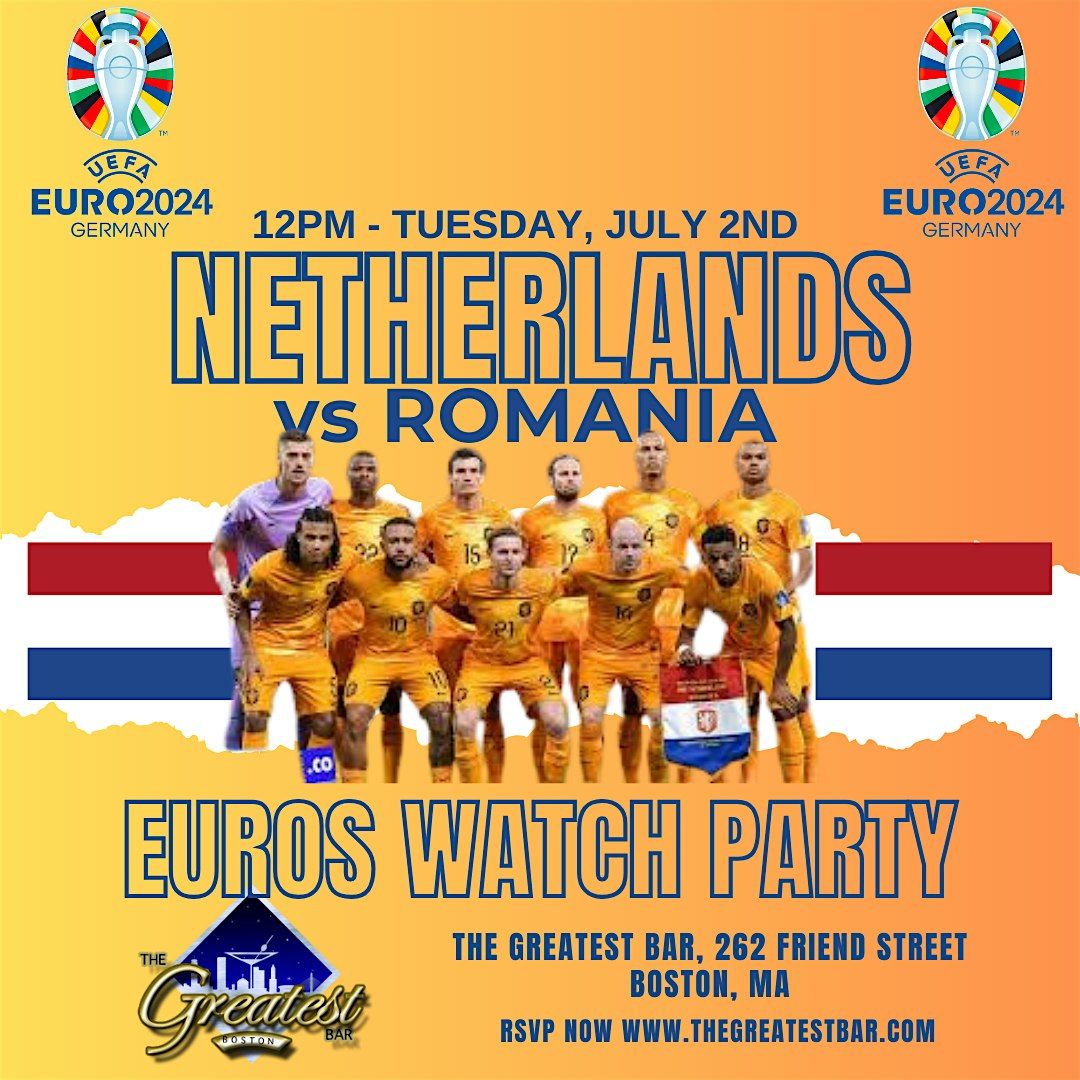 Netherlands Euros 2024 Match Watch
