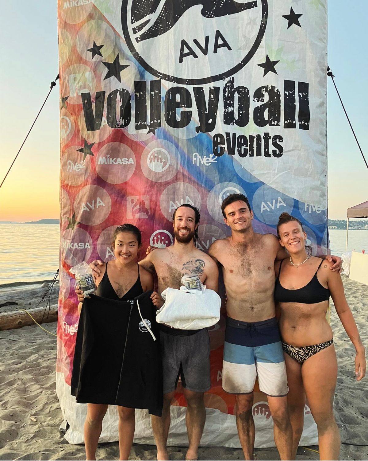 AVA Co-ed Doubles (AA\/A) Beach Series #7