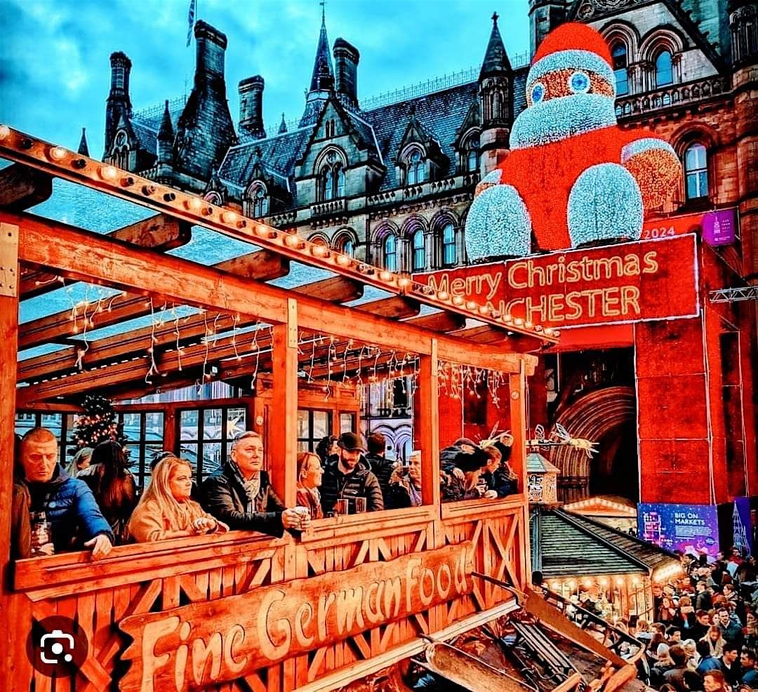 VIP Coach Trip To Manchester City Centre & Christmas Market