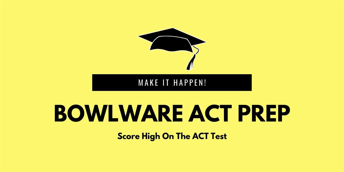 JUNE 9-12 ACT Prep (4 day class)