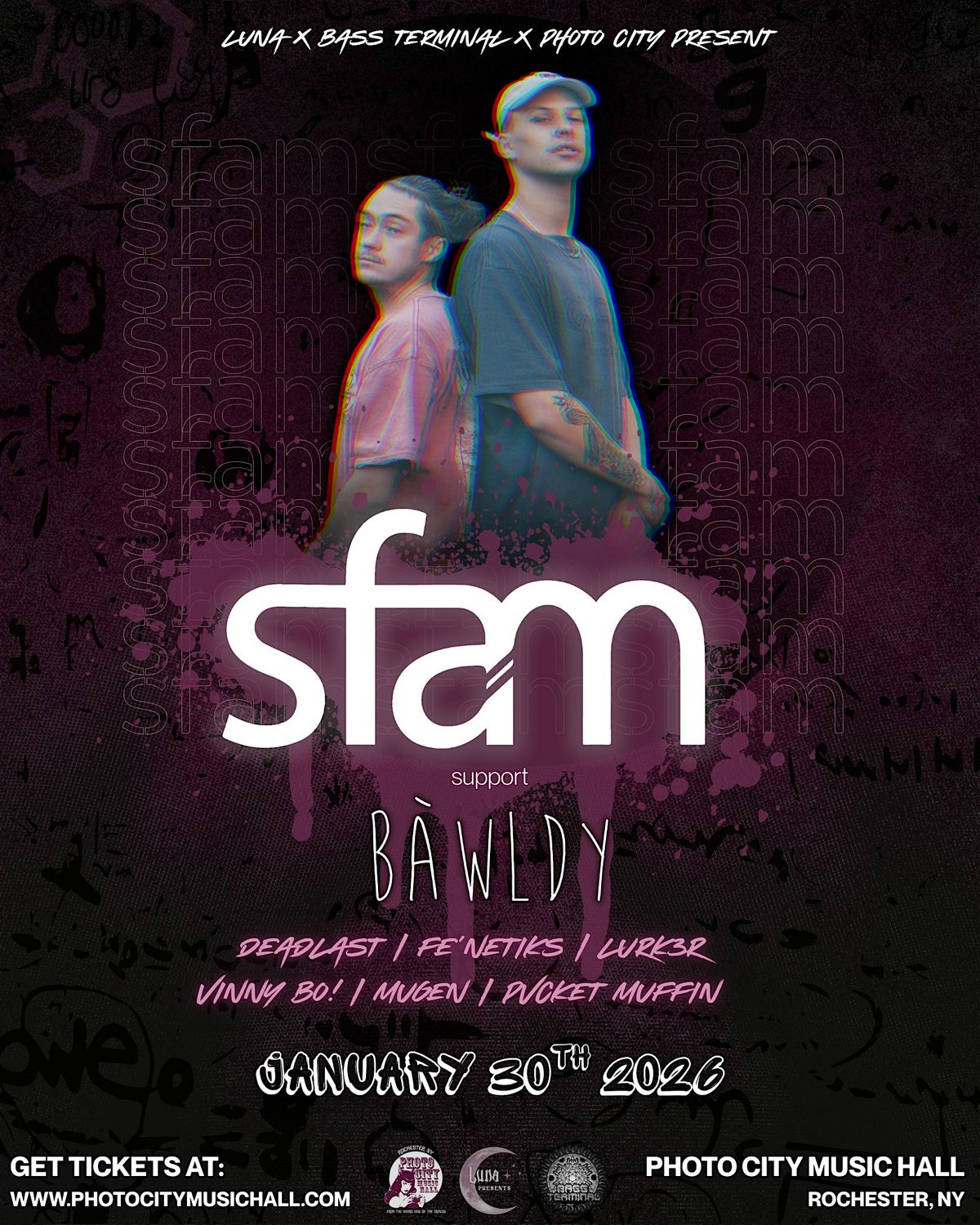sfam & Bawldy - Rochester, NY