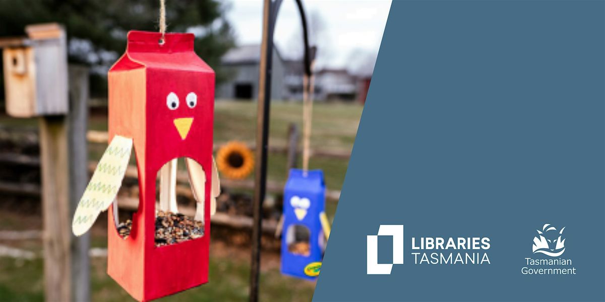 School Holiday Program: Spring Recycled Bird Feeders at Hobart Library