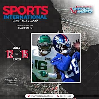 Sports International Football Camps - Madison, NJ (July 10-15, 2025)