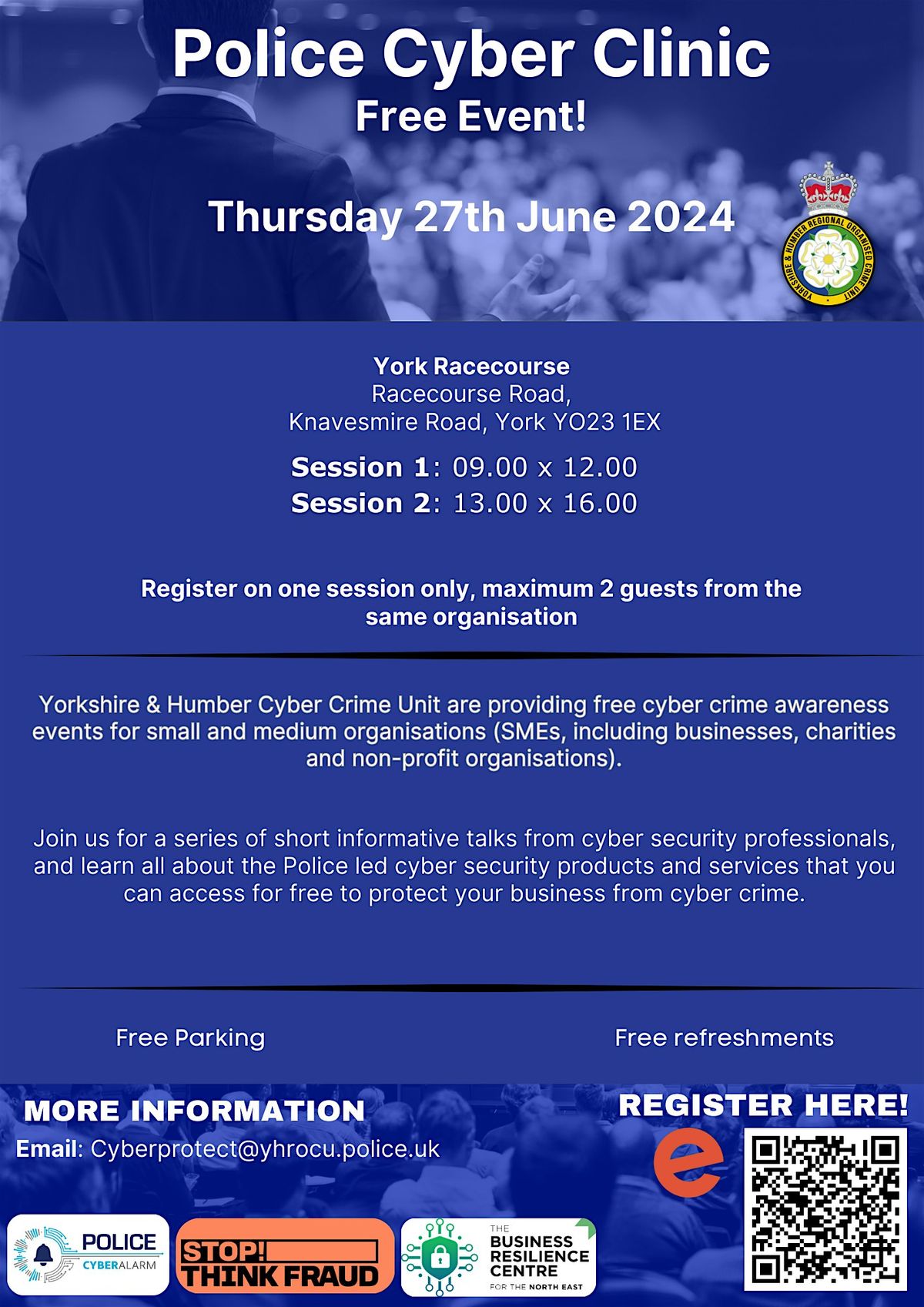 Police Cyber Clinic York (Afternoon)