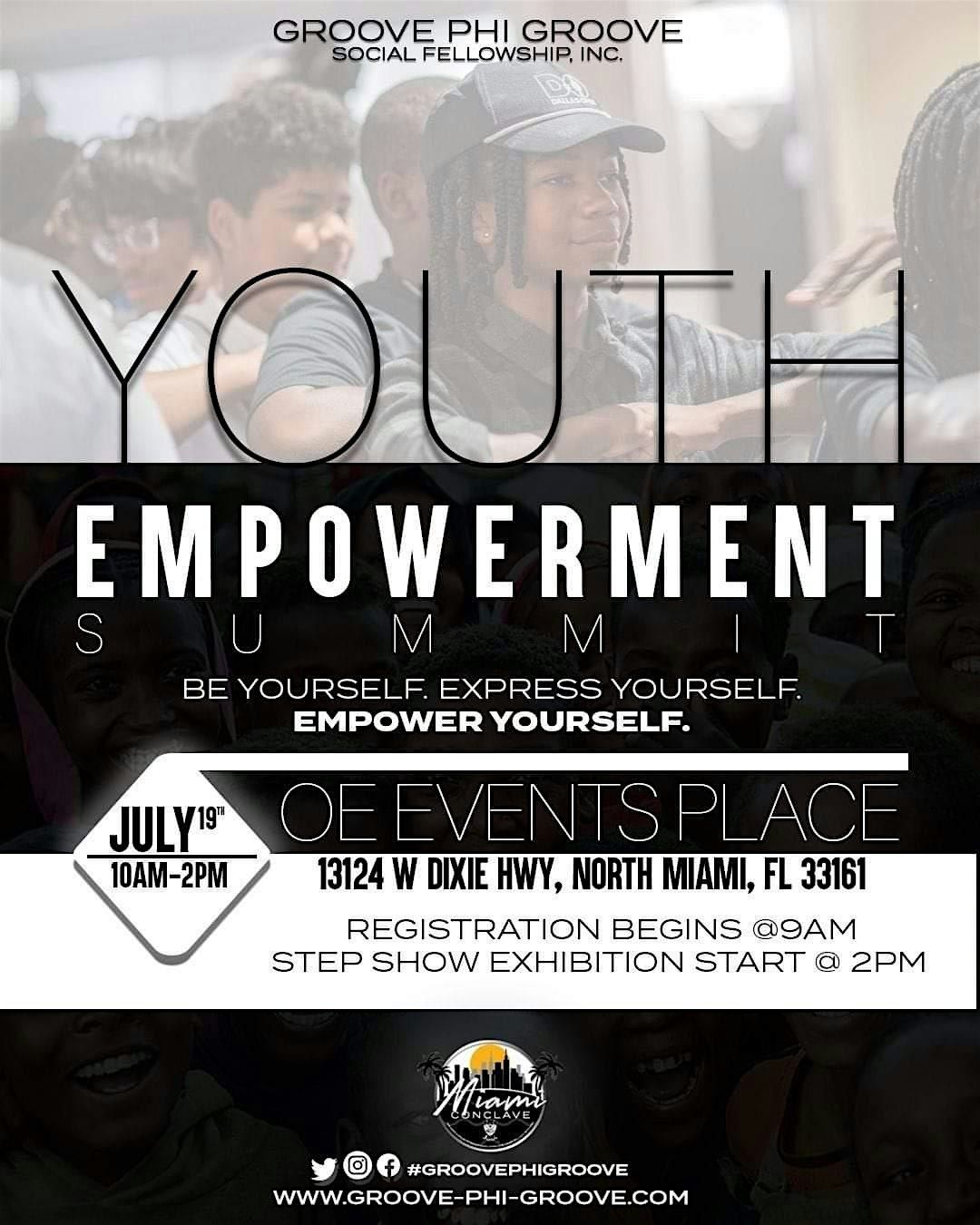 Youth Empowerment Summit 2024:  "Be Yourself. Express Yourself. Empower Yourself."