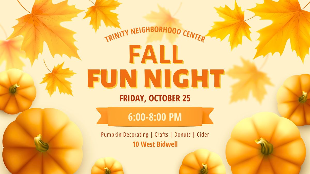 Fourth Family Fun Night- Fall Fun