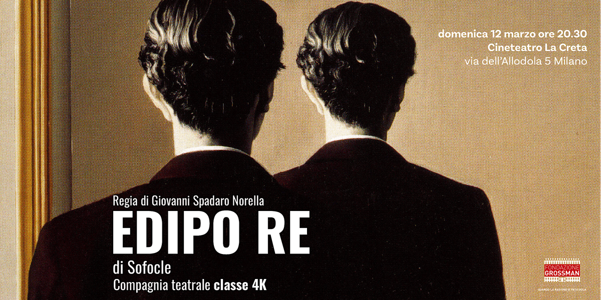 Edipo re, Teatro la Creta, Milano, 12 March 2023