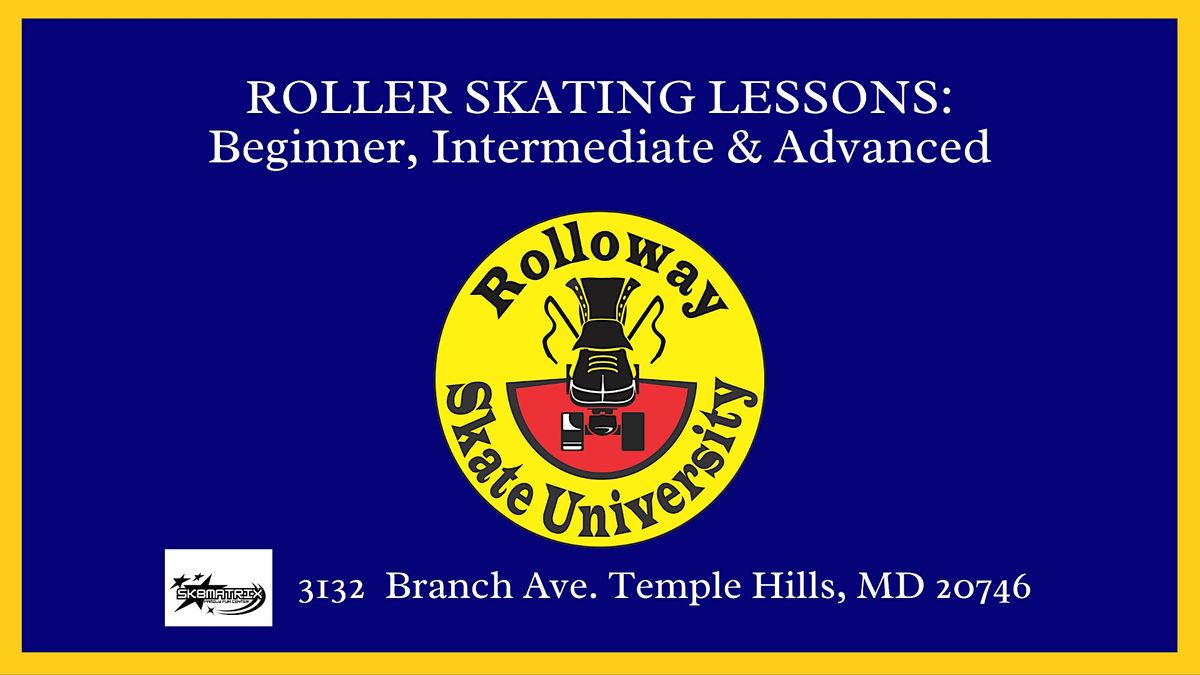 RSU SKATE LESSONS @ SK8MATRIX IN TEMPLE HILLS, MD