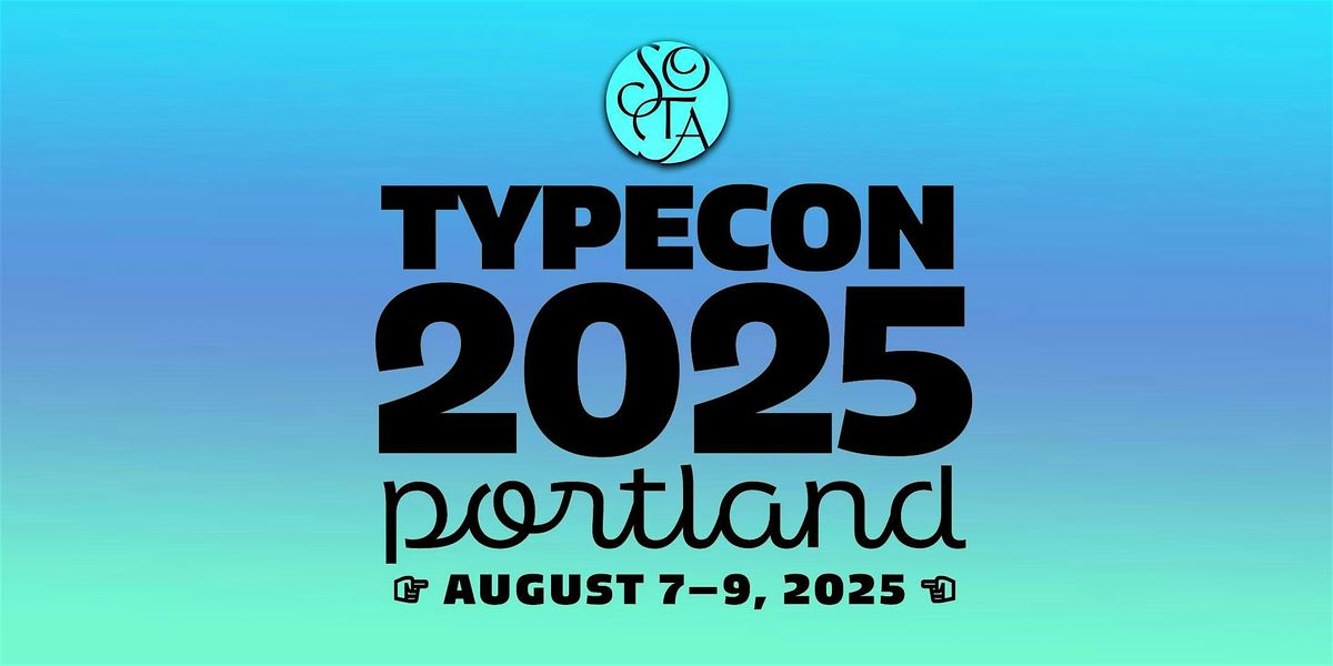 TypeCon2025: Portland