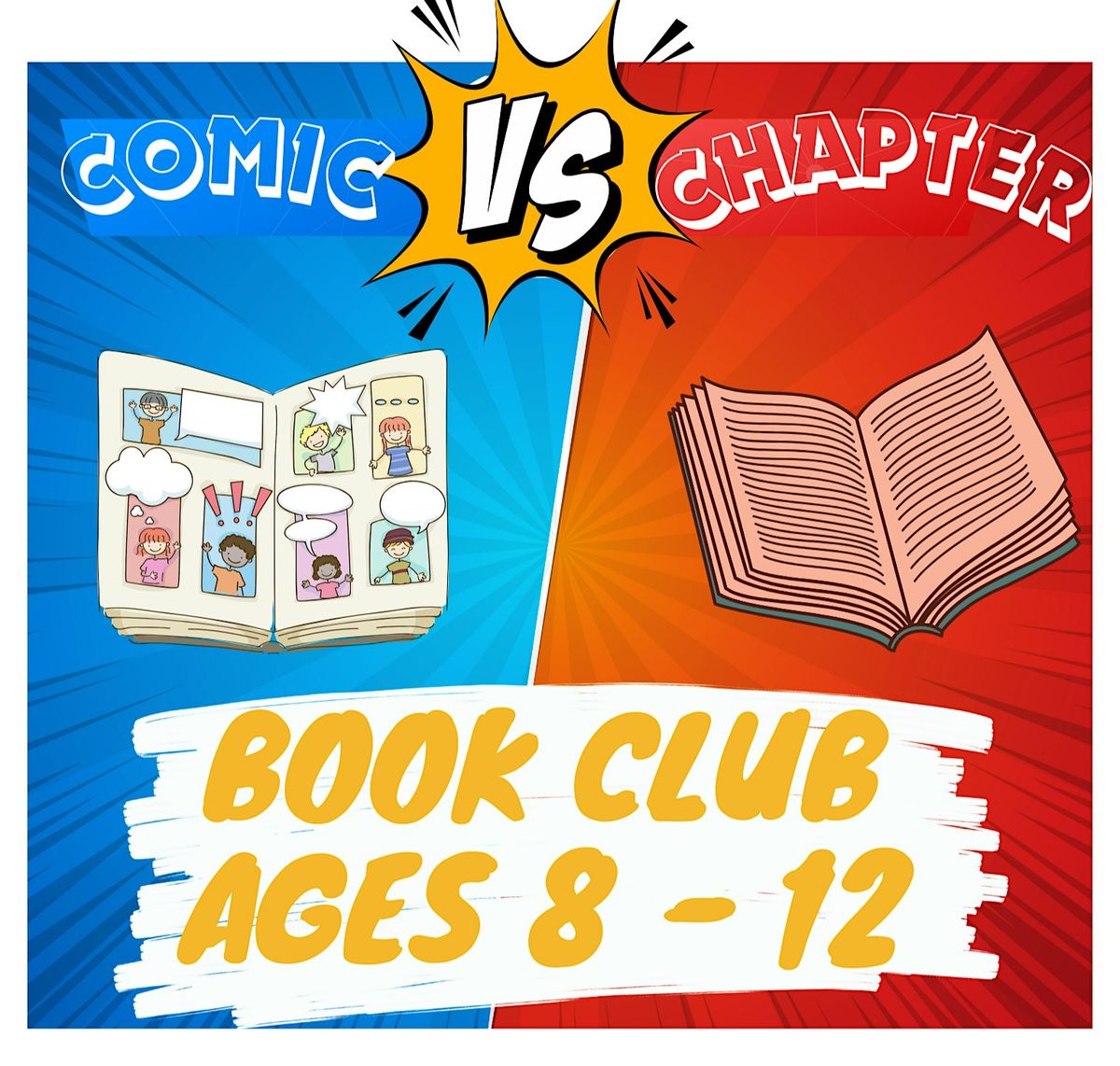 Comic VS Chapter Book Club