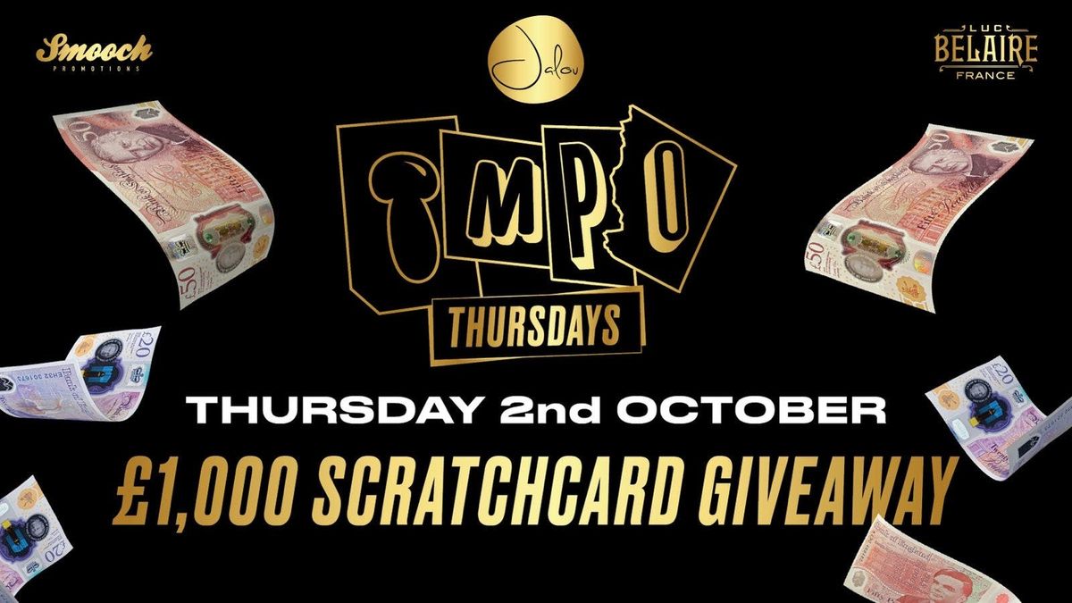 TMPO SCRATCH CARD GIVEAWAY @ JALOU NEWCASTLE