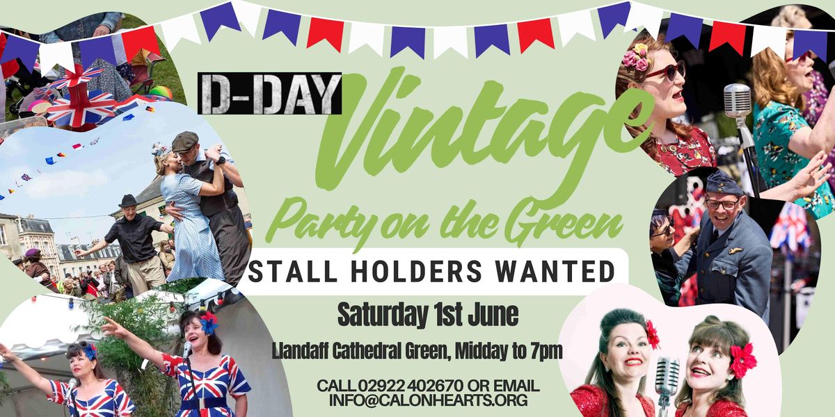 Stallholders D-Day Anniversary Vintage Party on the Green