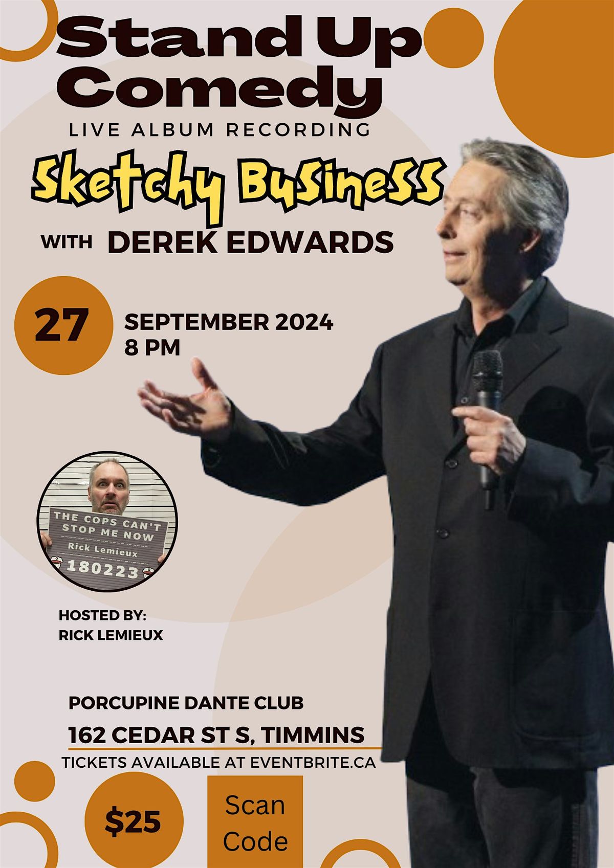 Sketchy Business with Derek Edwards - Live Album Recording