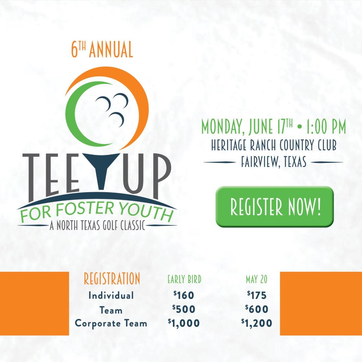 Tee Up For Foster Youth Charity Golf Tournament