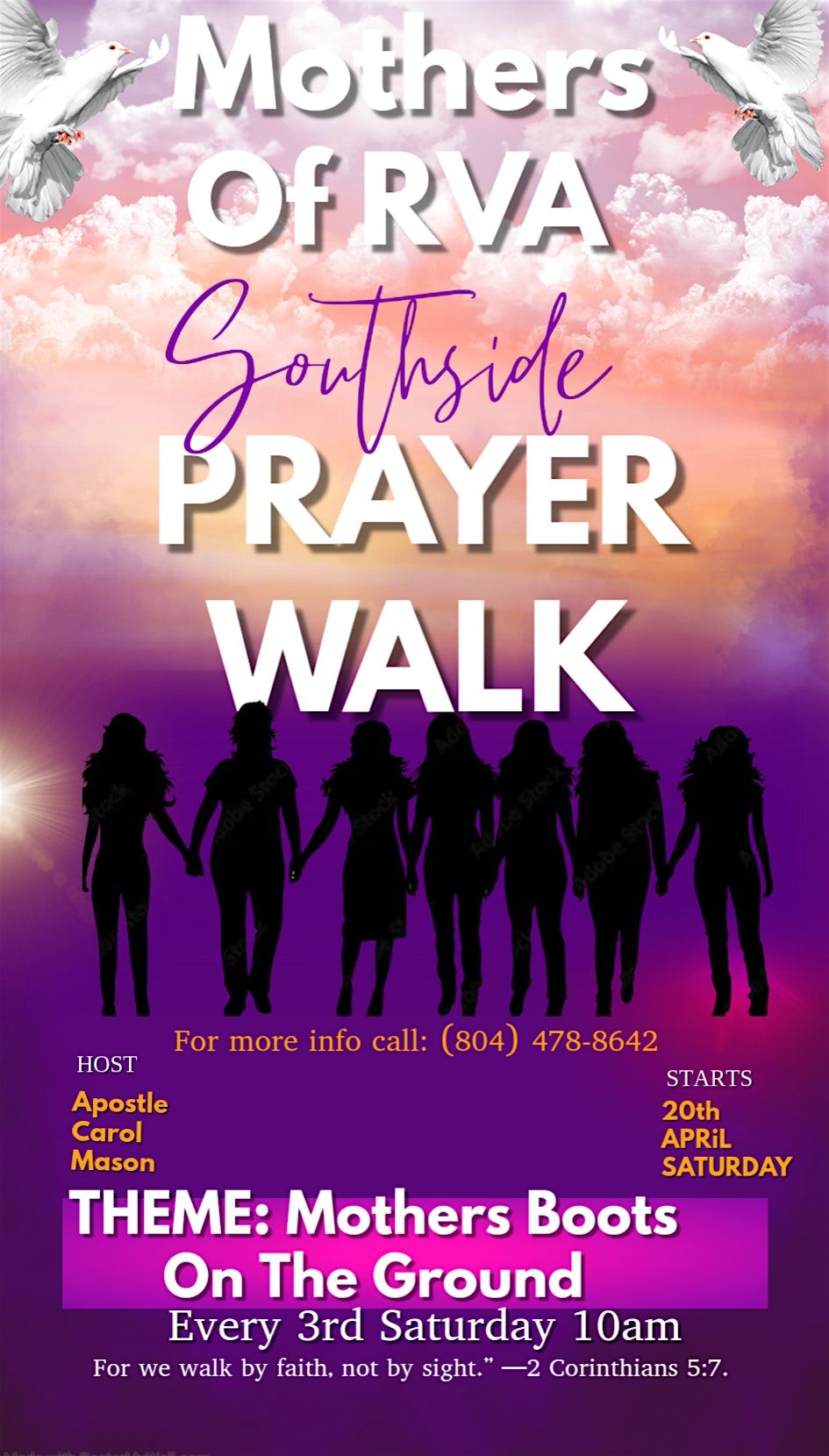 RVA Southside Mother's Prayer Walk 2024