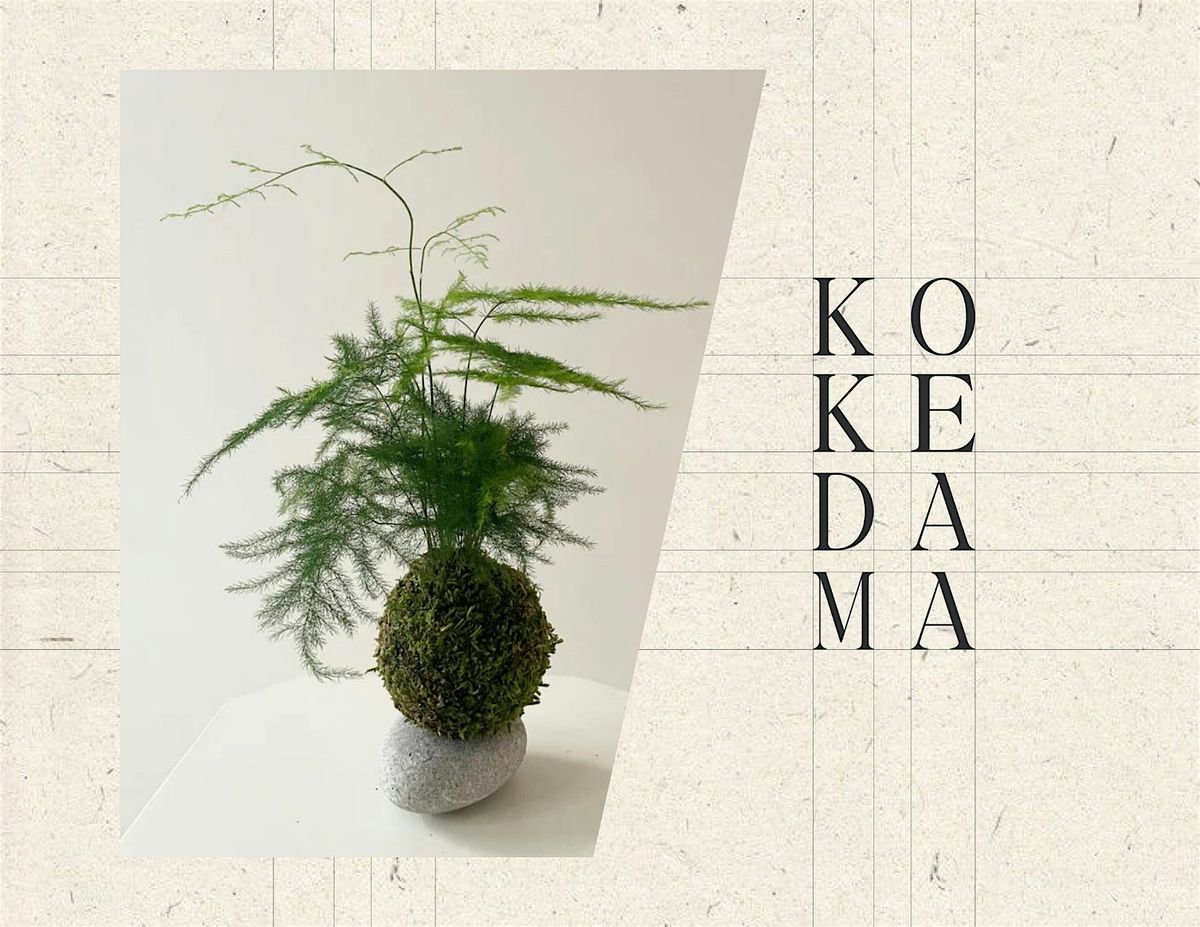 Kokedama workshop: May 12 @ 10:30am