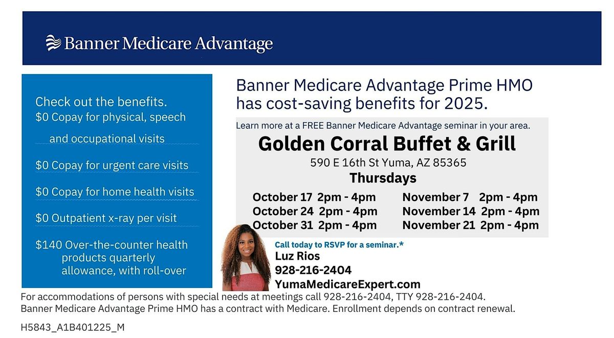 Yuma FREE Banner Medicare Advantage Seminar