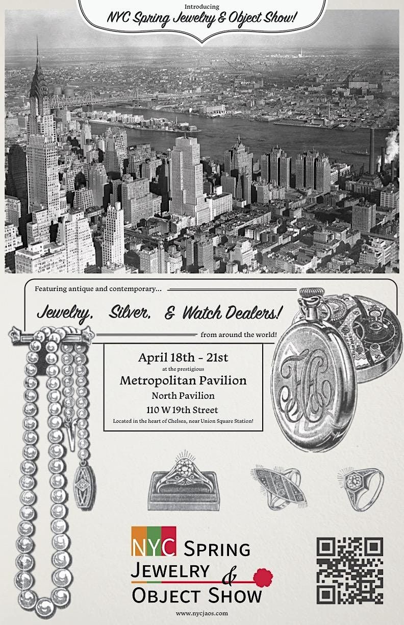 NYC Spring Jewelry & Object Show