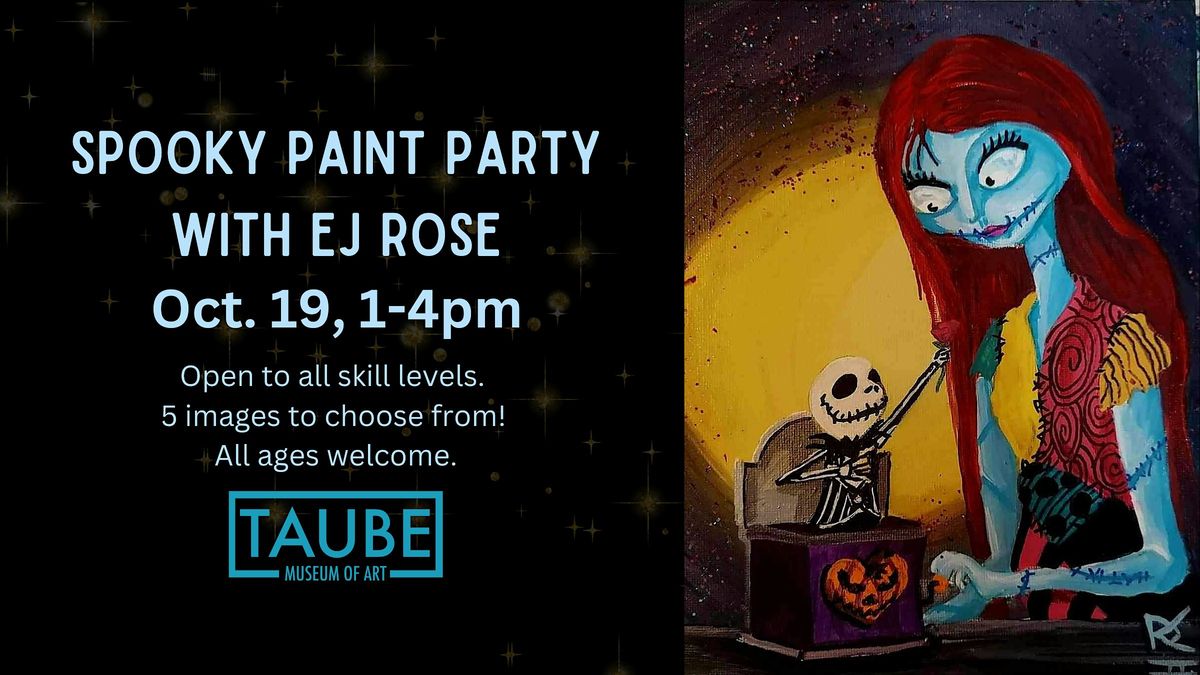 Spooky Paint Party with EJ Rose