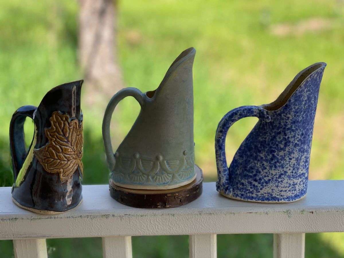 FULL: Pottery Class: Maple Syrup Pitcher