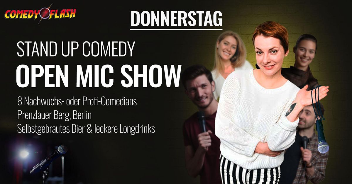 Comedyflash - Die Stand Up Comedy Show in Berlin Prenzlauer Berg