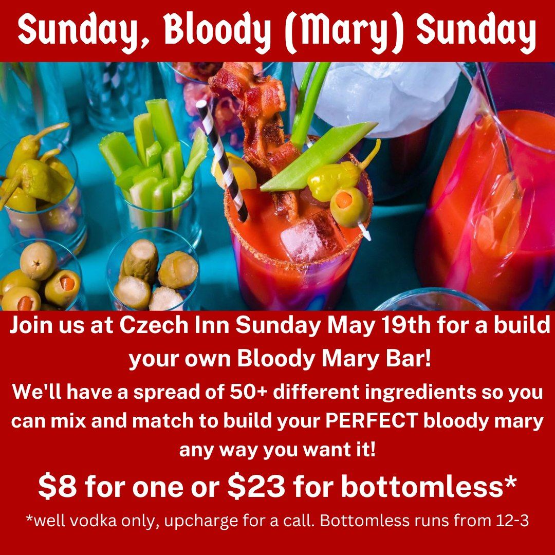 Build Your Own Bloody Mary Bar