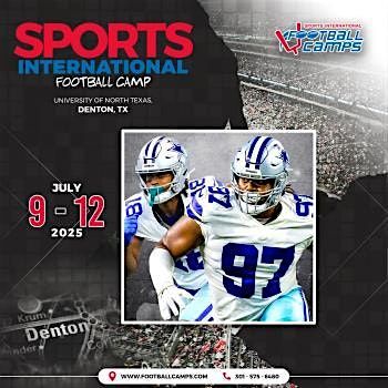 Sports International Football Camps - Denton, TX (July 7-12, 2025)