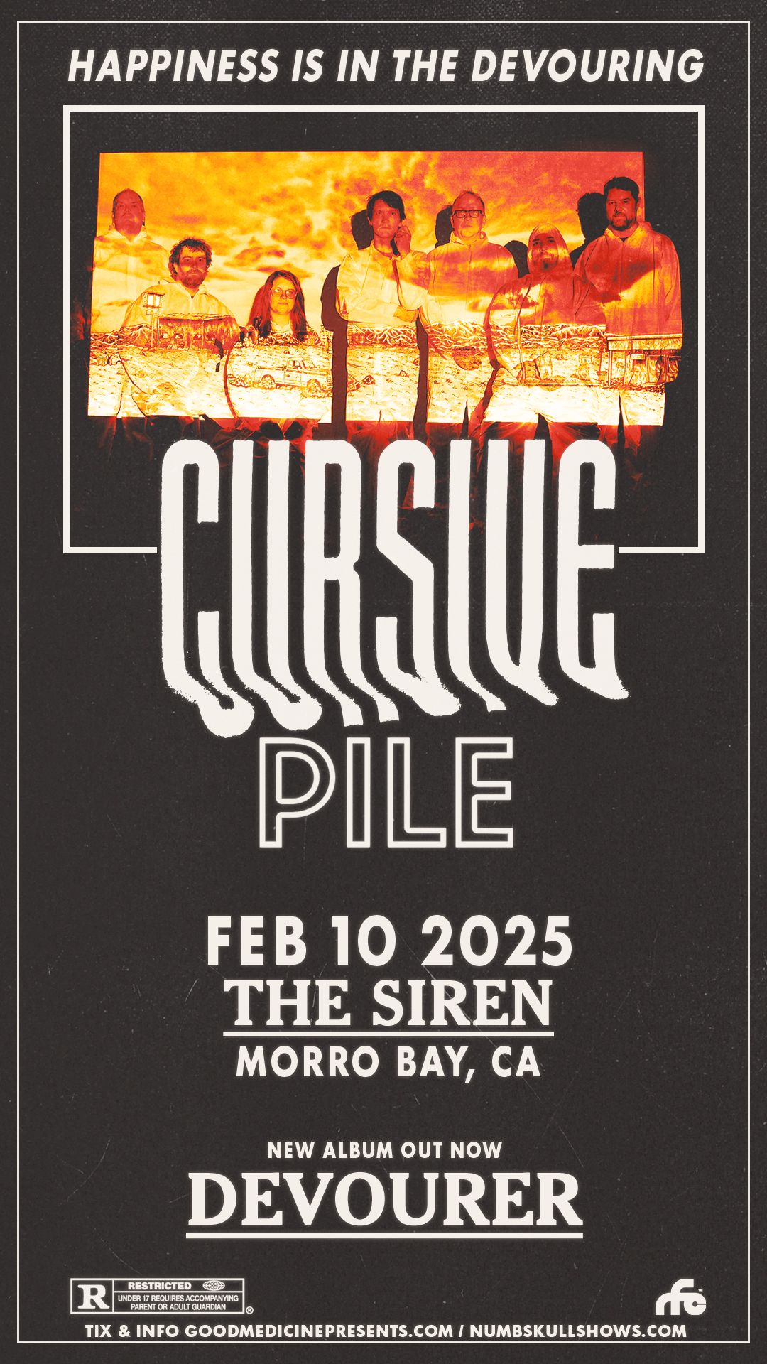 CURSIVE & Pile at The Siren