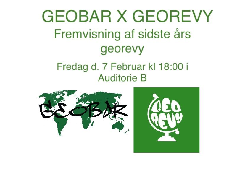 GEOBAR X GEOREVY