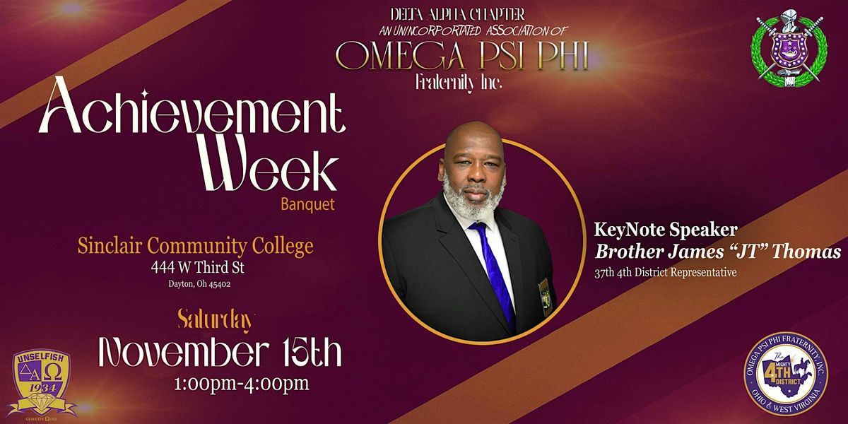 Delta Alpha 2025 Achievement Week Banquet