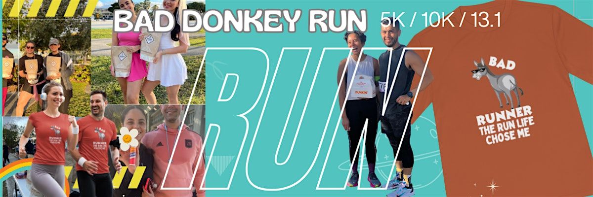 Bad Donkey Runners Club Virtual Run CHICAGO\/EVANSTON