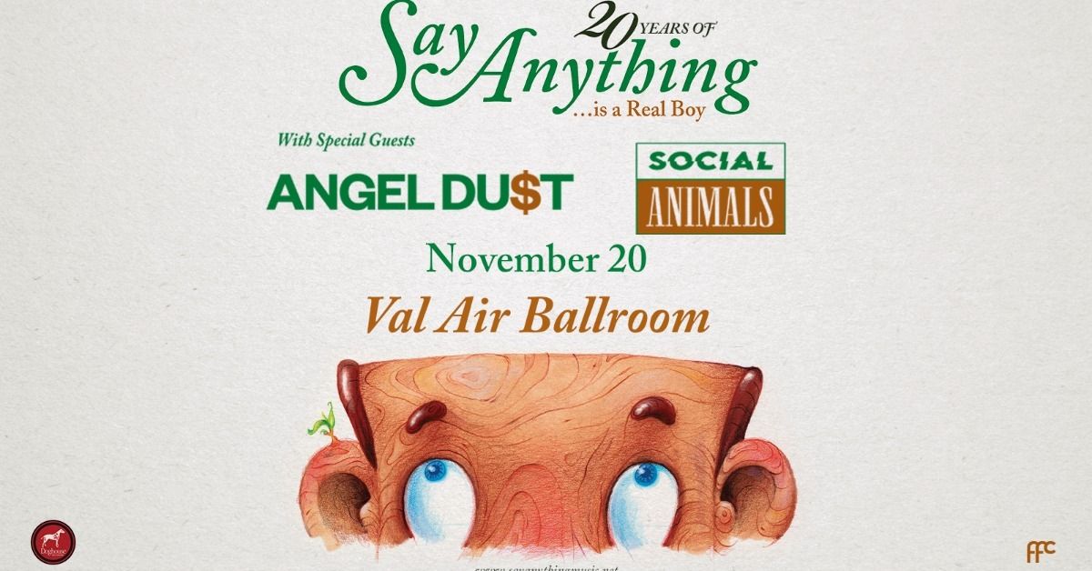 Say Anything at Val Air Ballroom