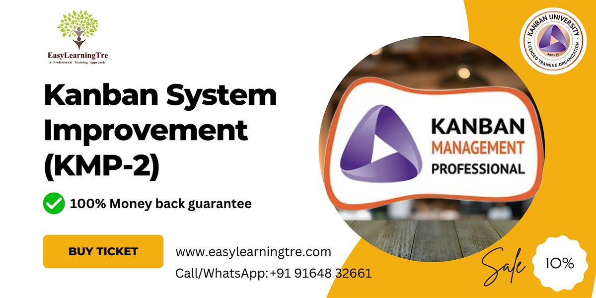 KMP2: Kanban System Improvement (KSI) Training & Certification in Ahmedabad