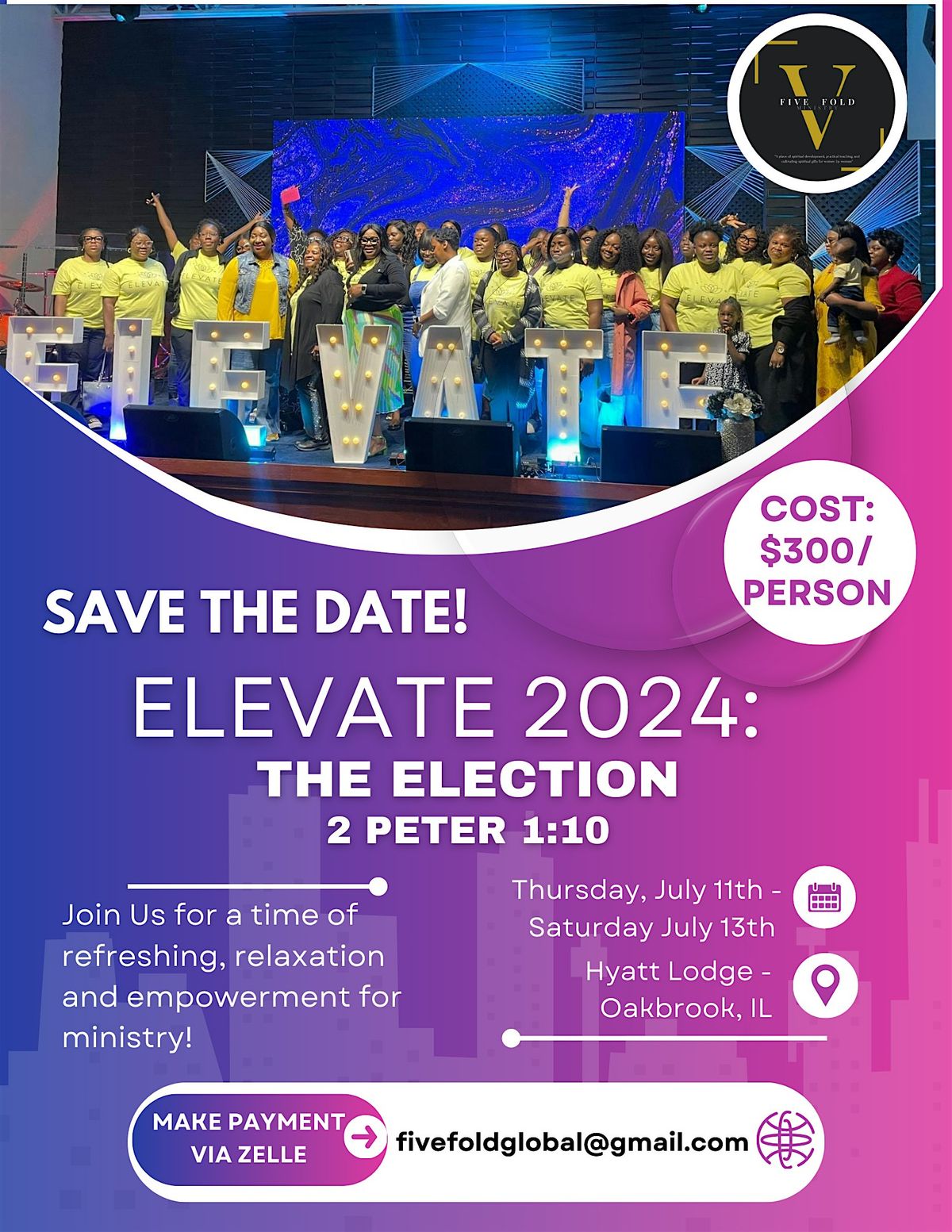 Five Fold Ministry Presents: ELEVATE 2024 - The Election