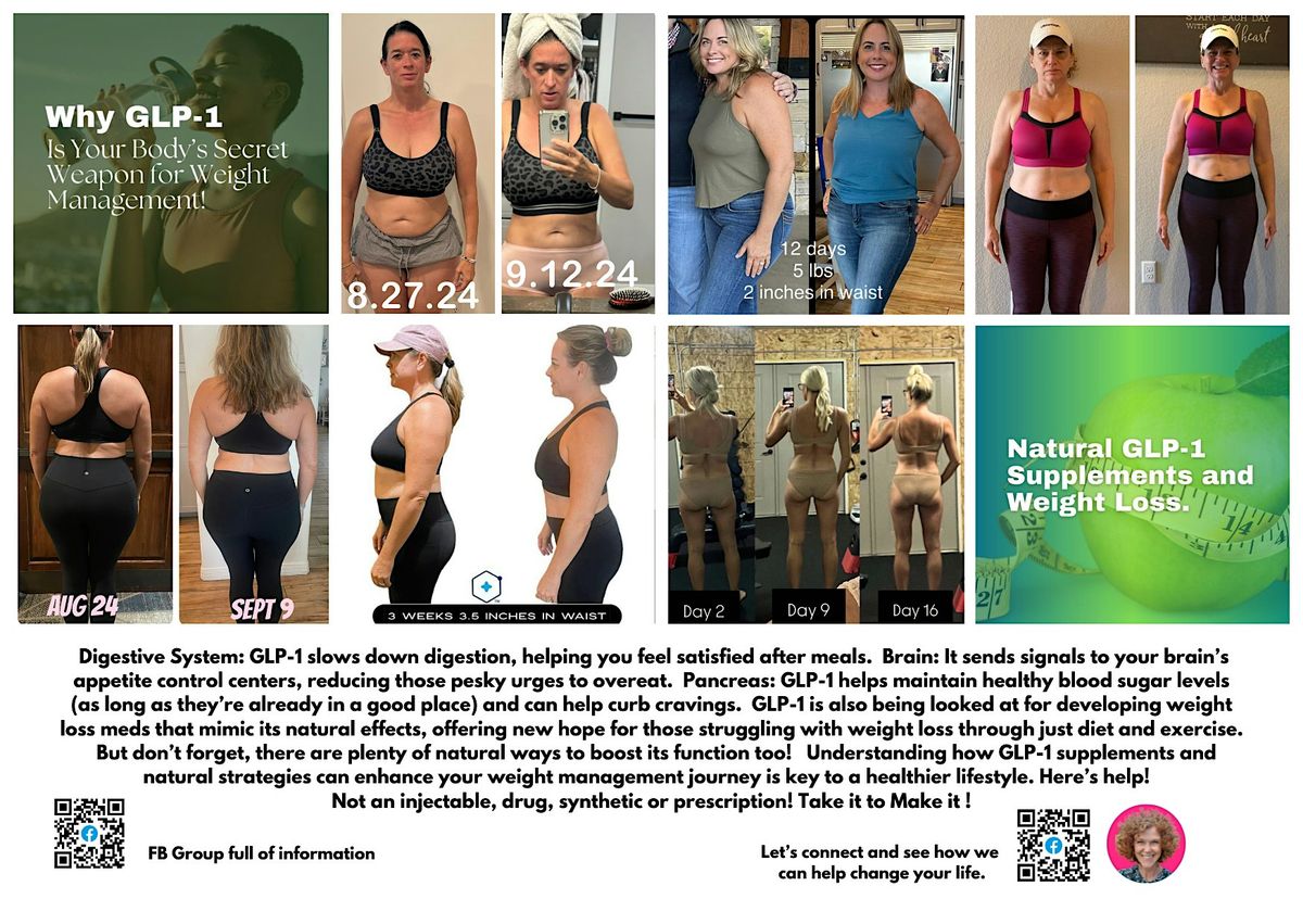 Pre-Launch of the Natural GLP-1 Activator!!  Weight-loss help at it's best!