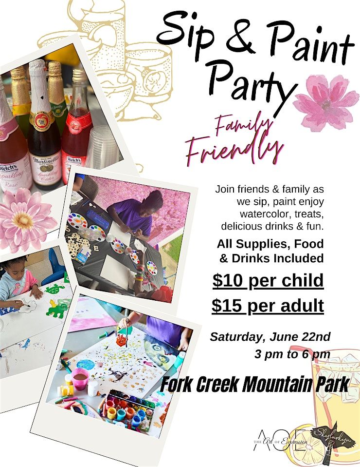 Sip & Paint Party (Family Friendly)