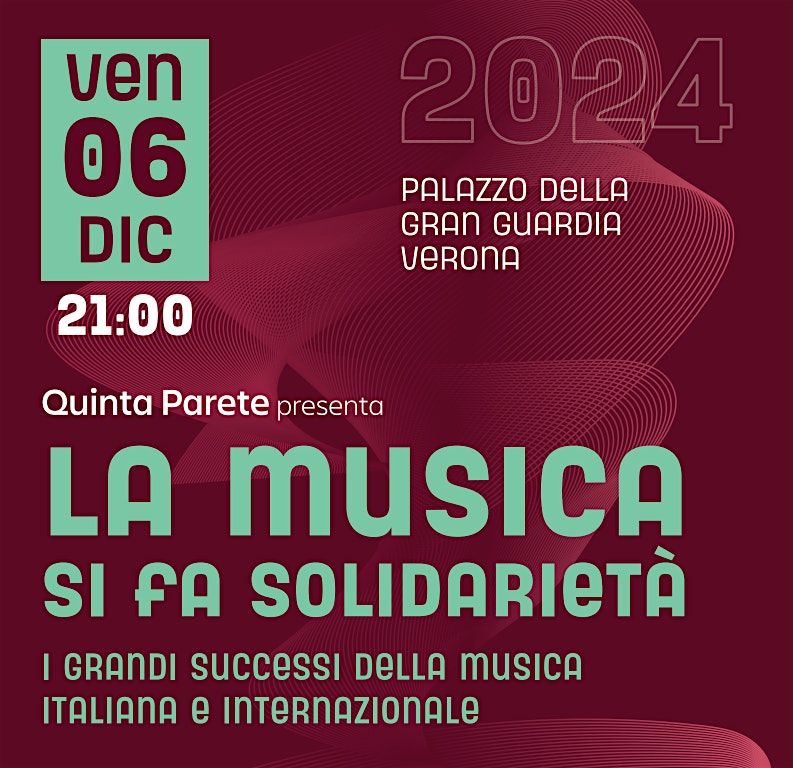 La musica si fa solidariet\u00e0: i grandi successi della musica italiana e it