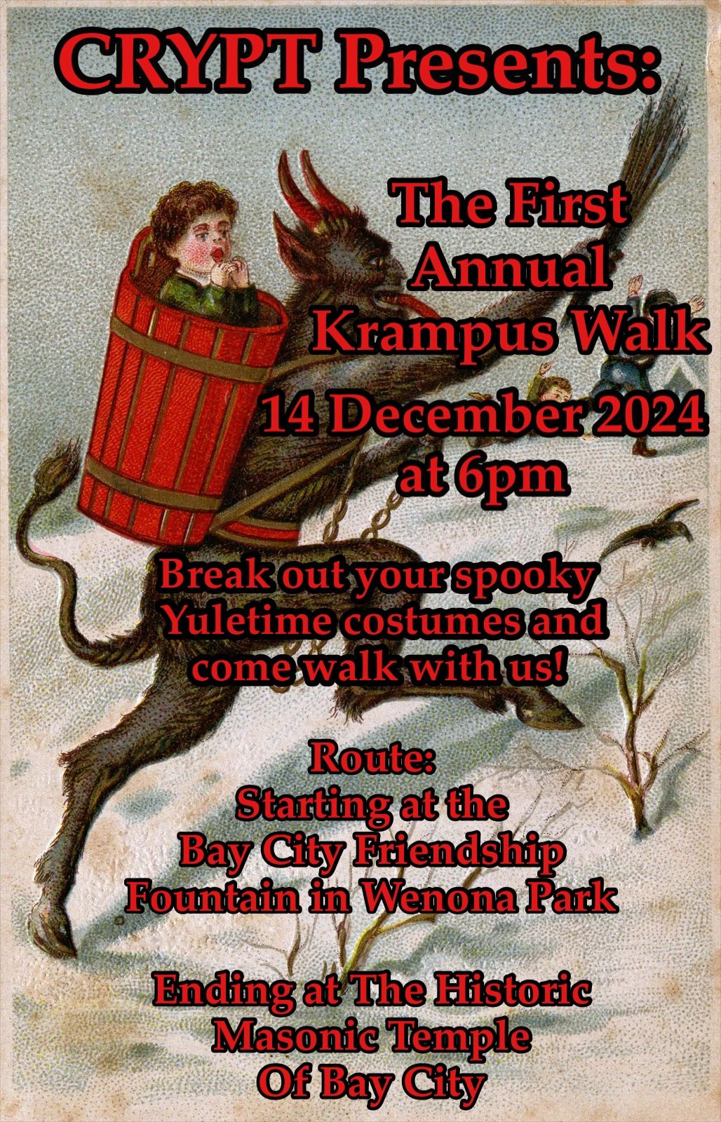 The First Annual Krampus Walk 