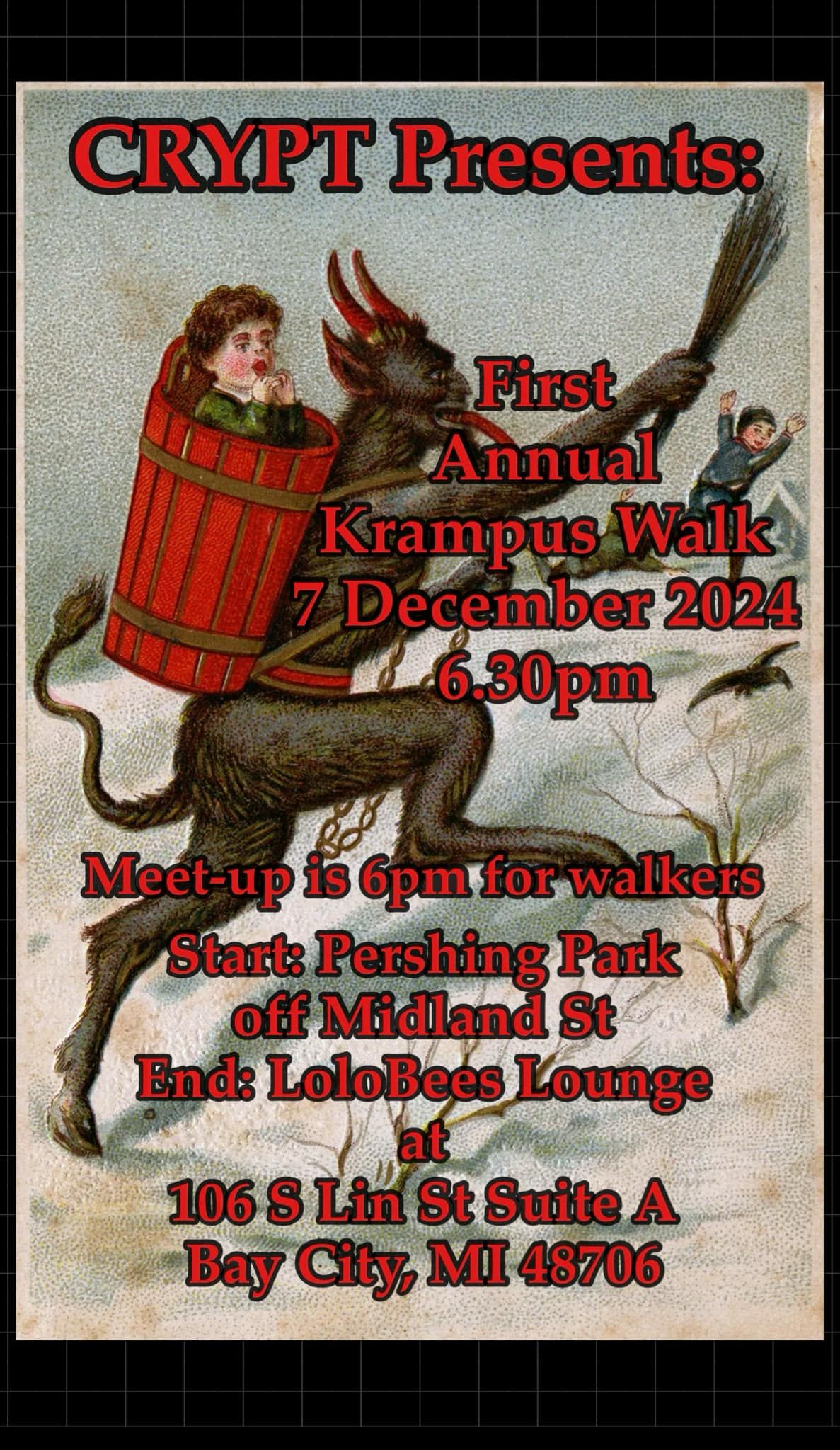 The First Annual Krampus Walk 