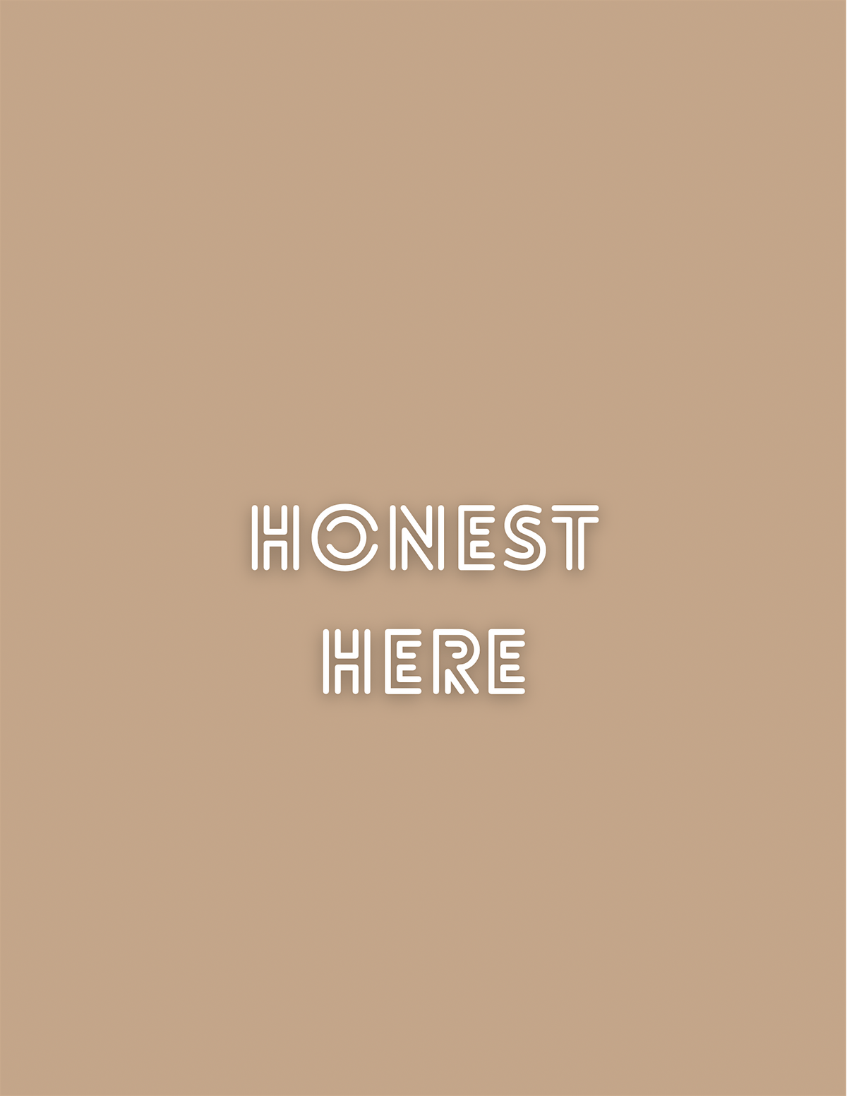 Honest Here - A  community\/event cultivated around honesty and connection