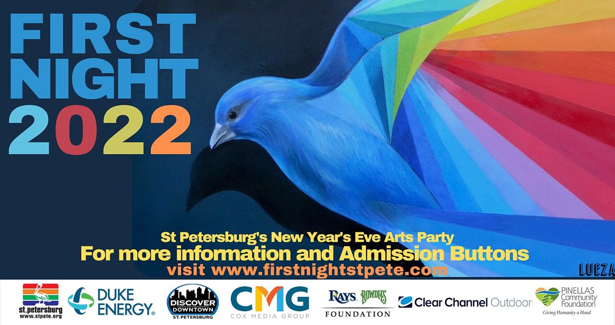 First Night St Petersburg 2022, Downtown, St. Petersburg, 31 December