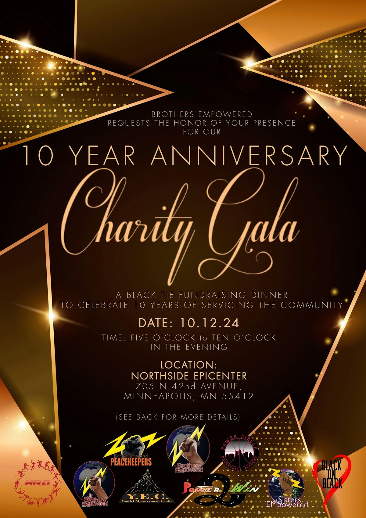 Brothers EMpowered 10 Year Anniversary Gala