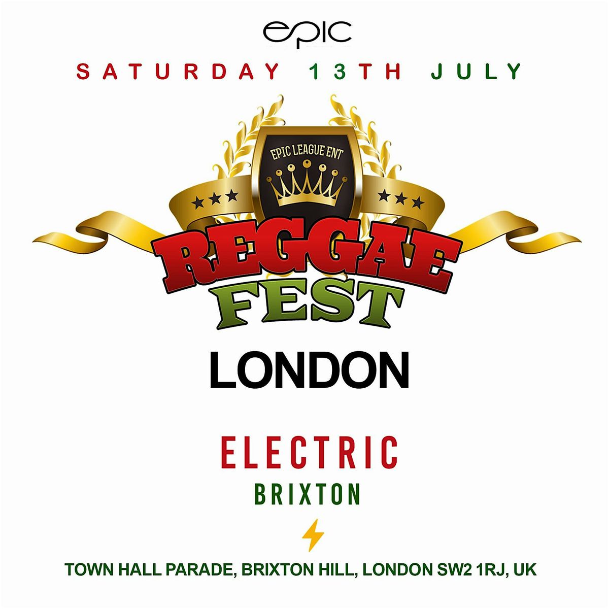 Reggae Fest London at Electric Brixton
