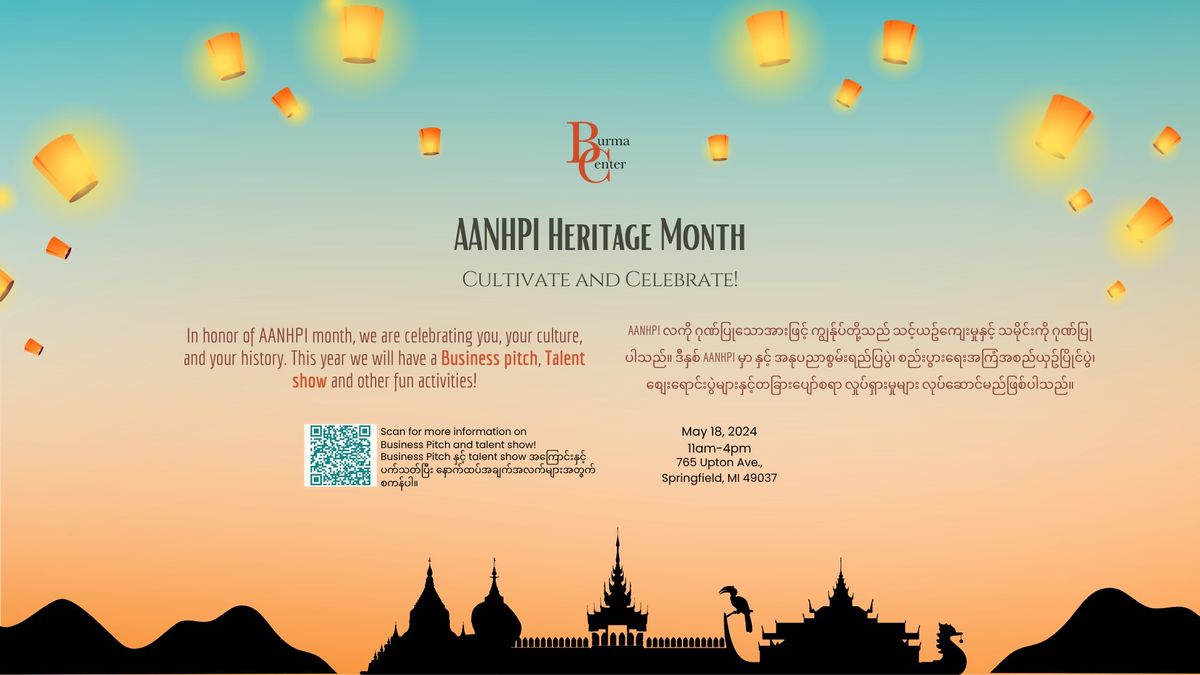 AANHPI Heritage Month Celebration