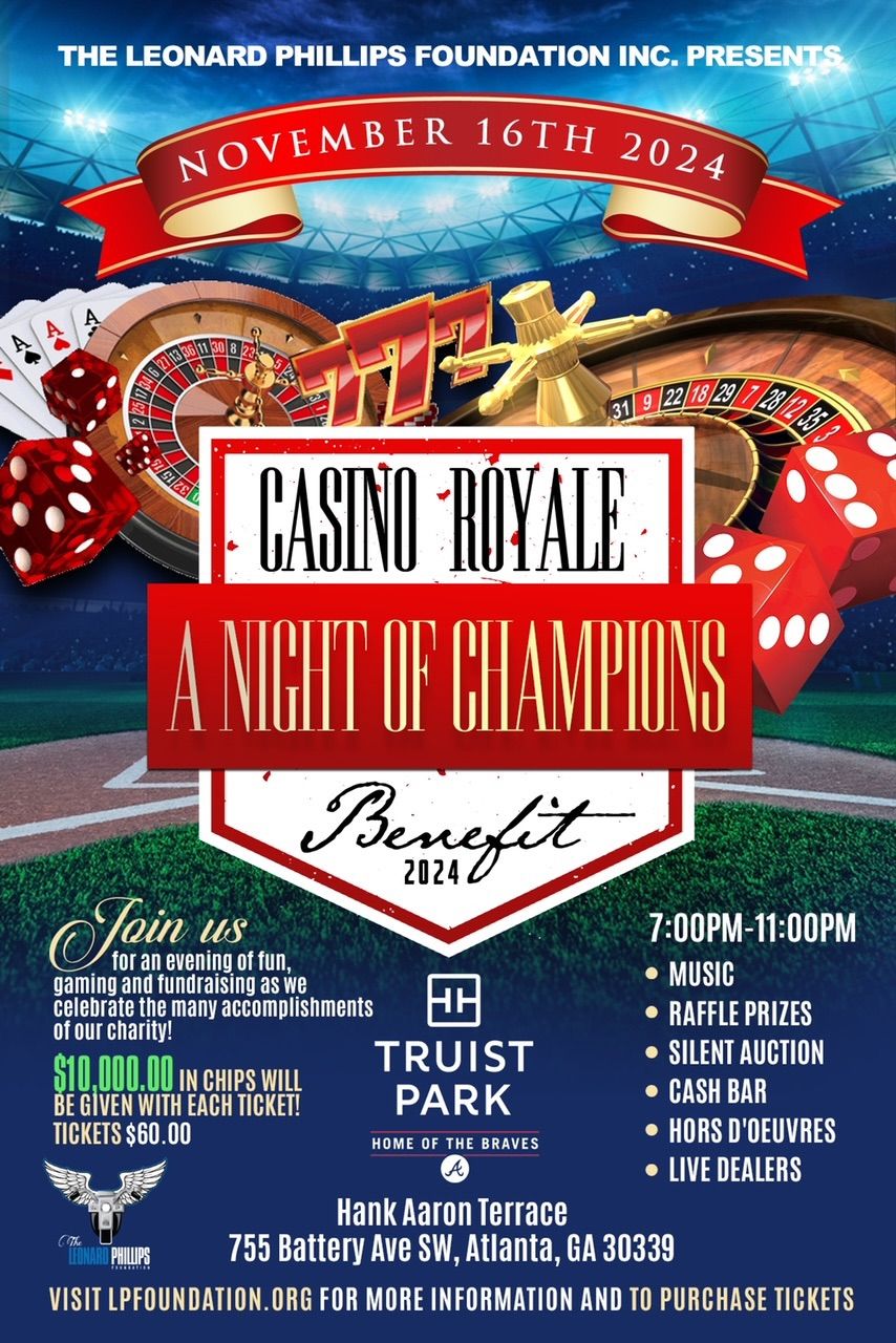 A Night of Champions: Casino Benefit