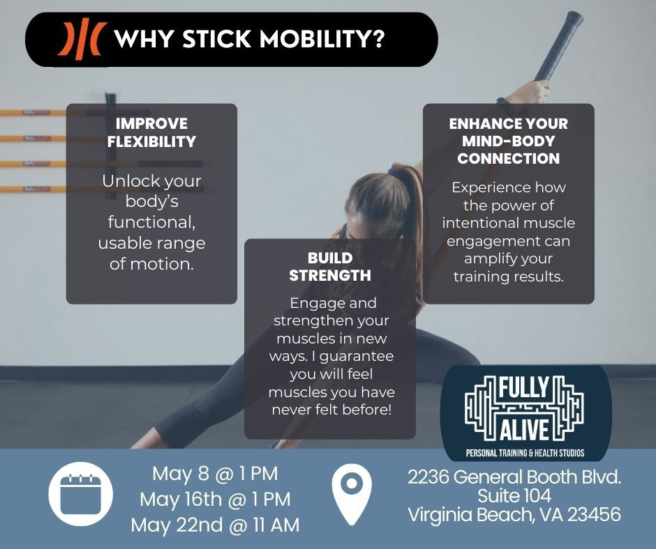 Stick Mobility Class at Fully Alive