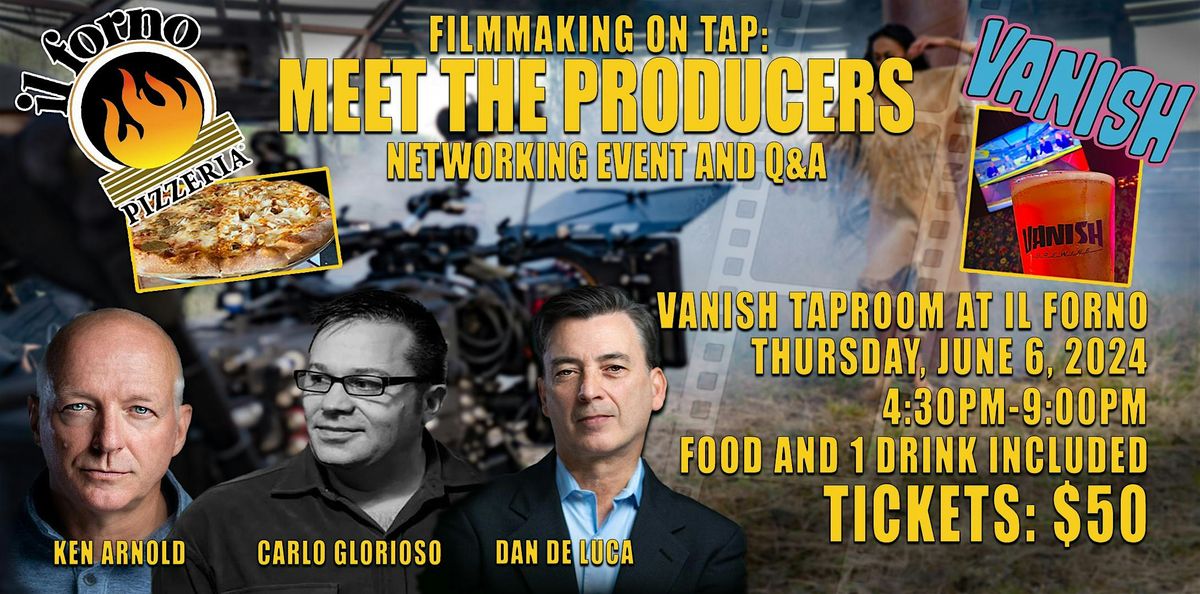 Filmmaking on Tap-Meet the Producers with a Q&A