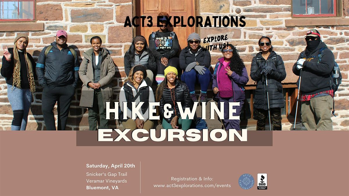 Hike and Wine Excursion - April 2024