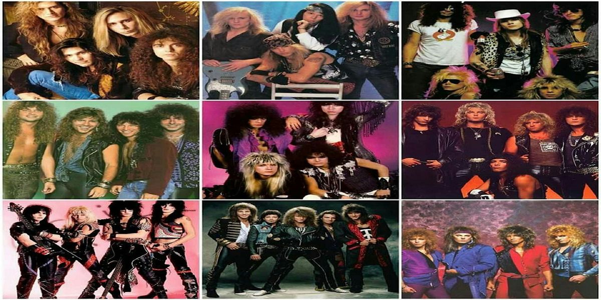 80's Hair Bands Night ALL AGES 8pm - 11pm Admission only